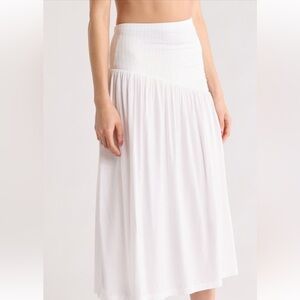 Sanctuary Textured White Skirt